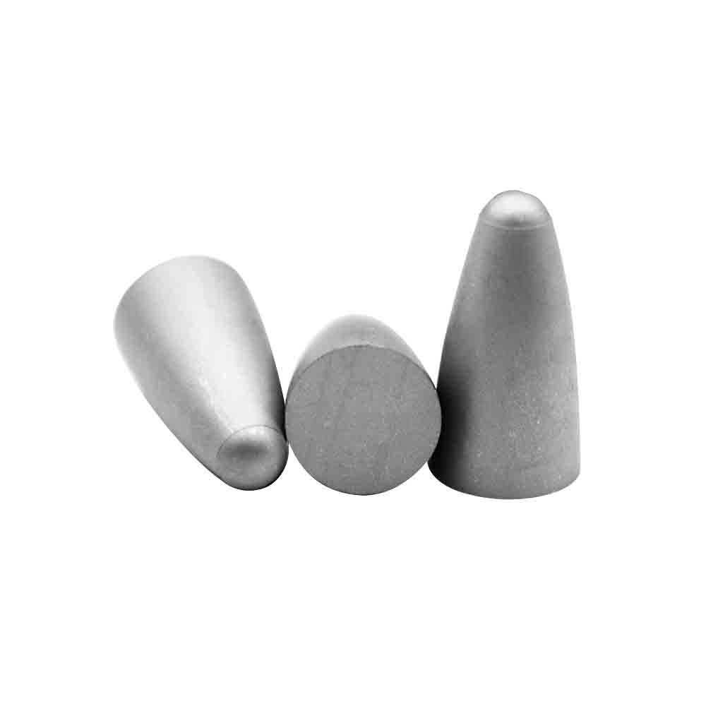 Pintkvalitaj Tungsten Carbide Burs Duobla Tranĉo Cementita Karbido Borilo Burs de F-tipo