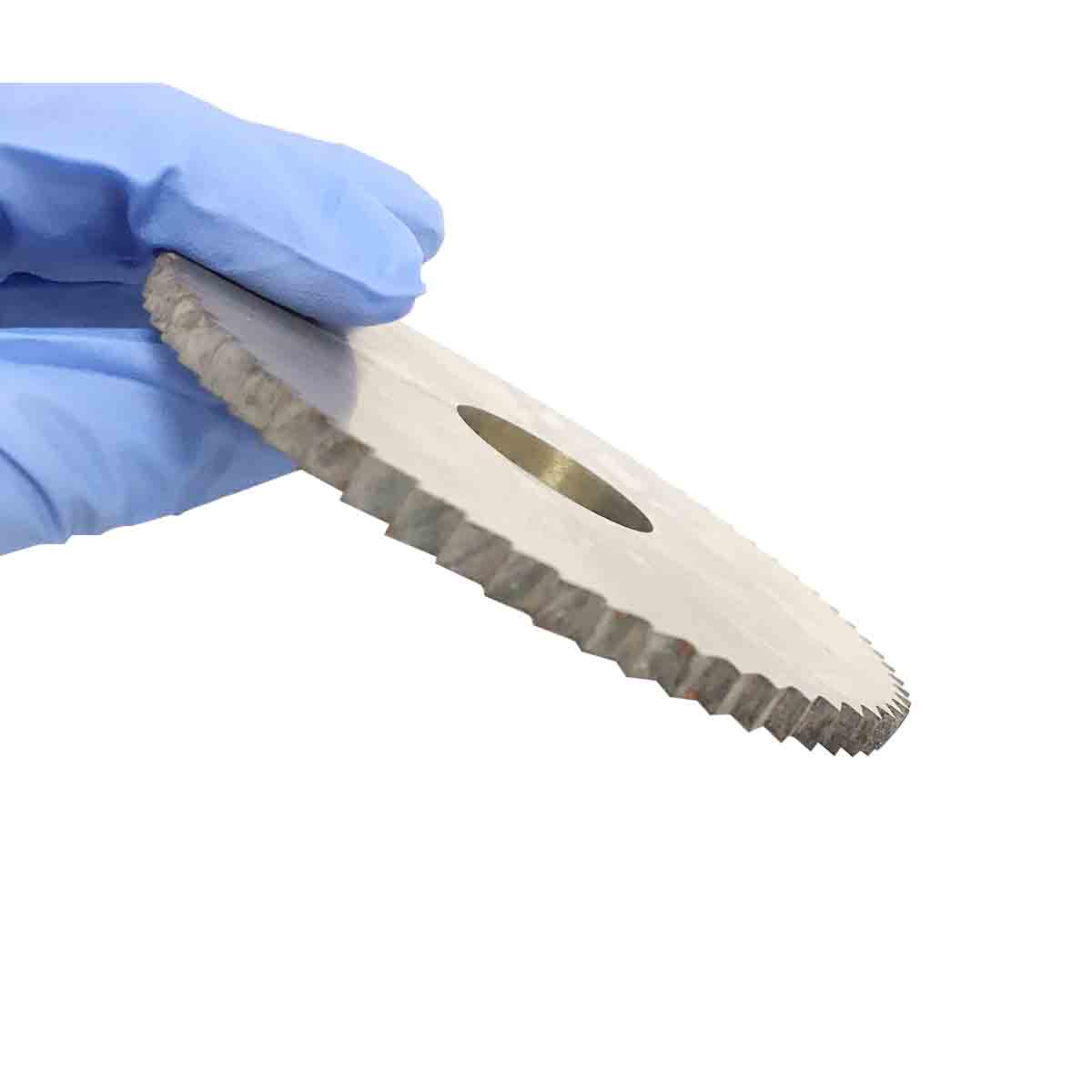 Volframo karbido peilis Apvalus karbido peilis, skirtas pjovimo plokštėms, apvalus peilis elektroninei gamyklai