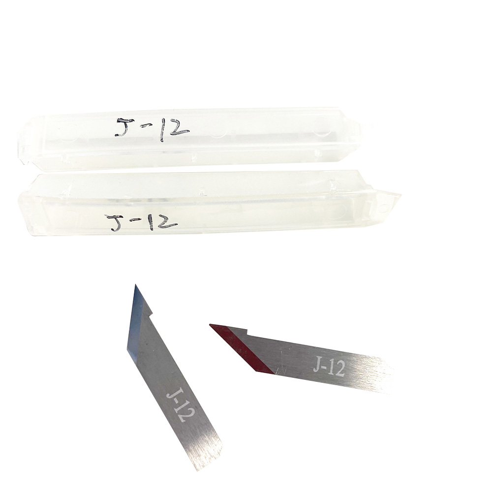 pakyawan nga tungsten carbide knife strip cutter para sa pagputol sa panit nga strap machine skiver splitting belt blade tools j12