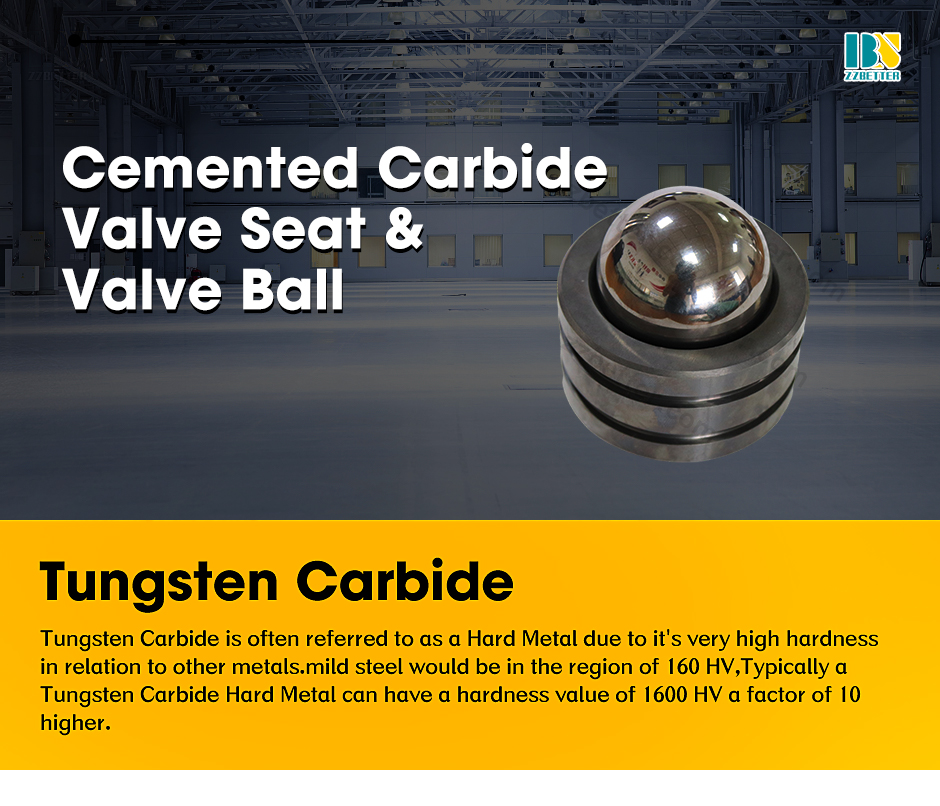 Cemented Carbide Valve Seat And Valve Ball