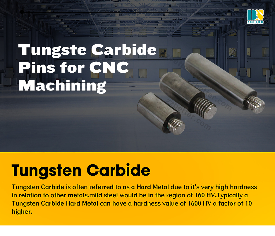 Tungsten Carbide Pins for CNC Machining