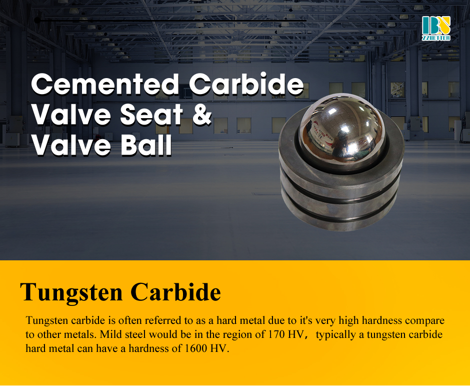 Cemented Carbide Valve Seat And Valve Ball