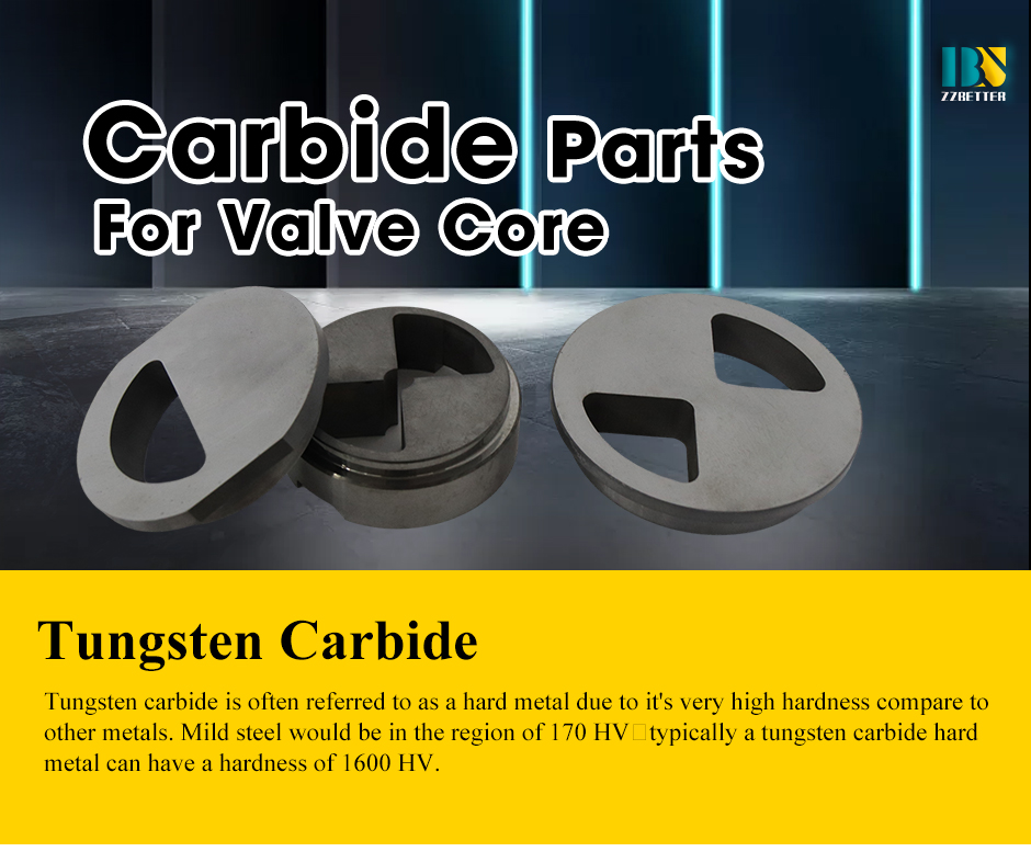 Carbide Parts for Valve Core in Drilling Oil And Gas Industry