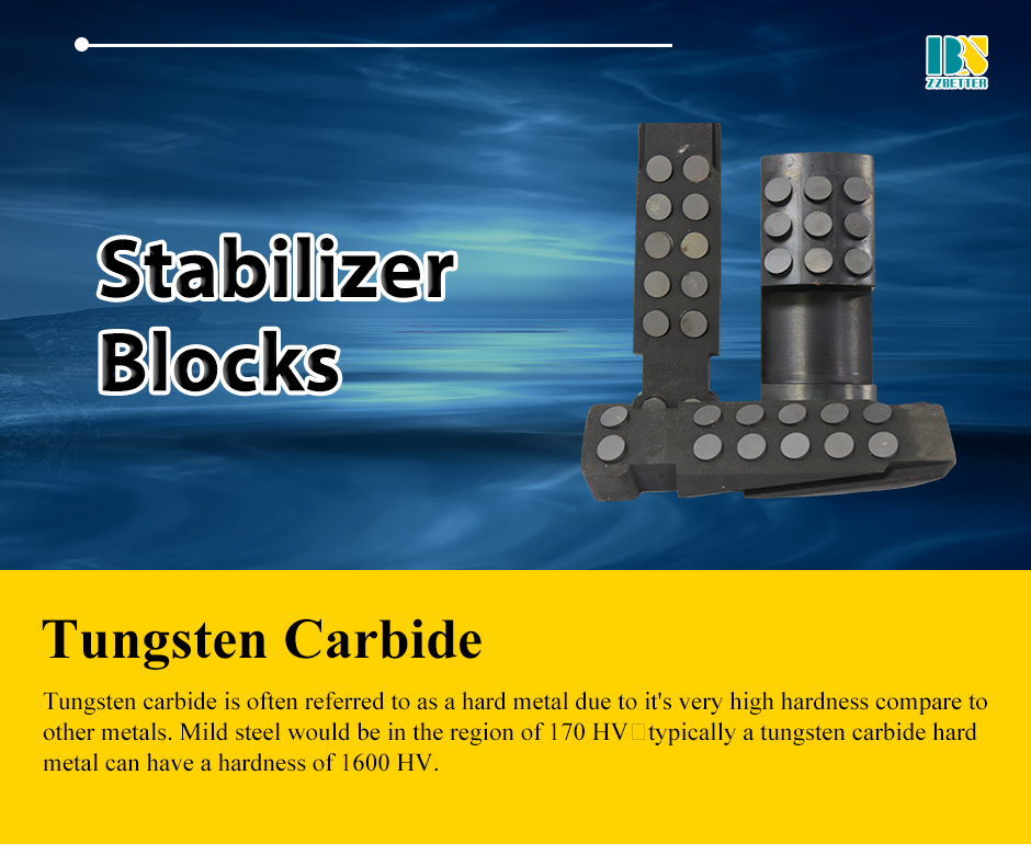 Tungsten Carbide Customized Stabilizer Blocks