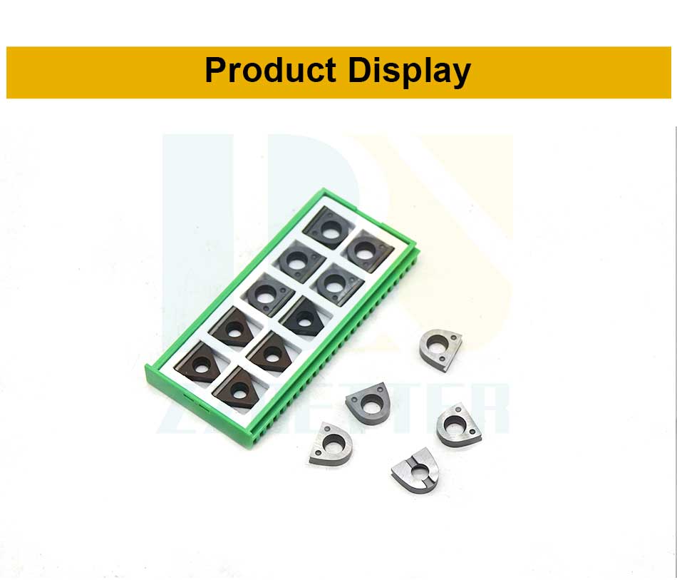 Replaceable Diamond PCD Inserts for PCD Pre-Milling Cutter