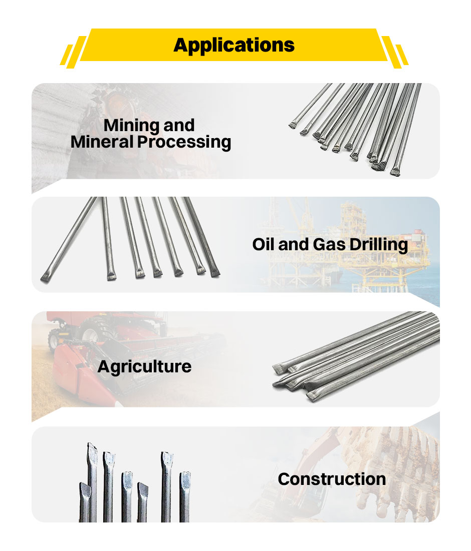 Cast Tungsten Carbide Welding Rods