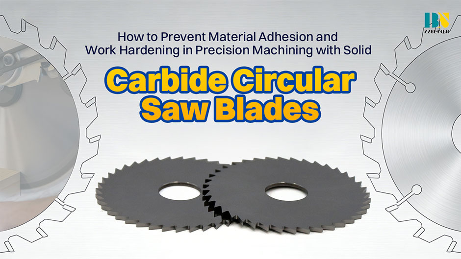 How to Prevent Material Adhesion and Work Hardening in Precision Machining with Solid Carbide Circular Saw Blades How to Prevent Material Adhesion and Work Hardening in Precision Machining with Solid Carbide Circular Saw Blades